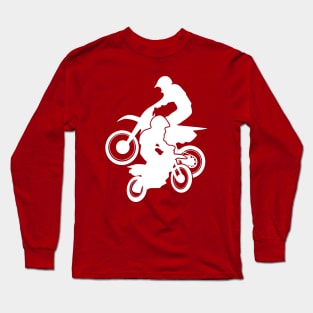 Motocross Dirt Bikes Off-road Motorcycle Racing Long Sleeve T-Shirt